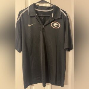 Nike Men's Georgia Bulldog Polo Shirt dry fit